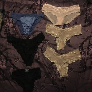 9 Victoria’s Secret Bikini Panties, size 5